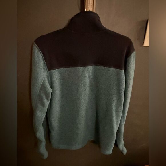 The Northface Zip Men's Fleece Jacket Size Small Two Tone Blue - Picture 9 of 12